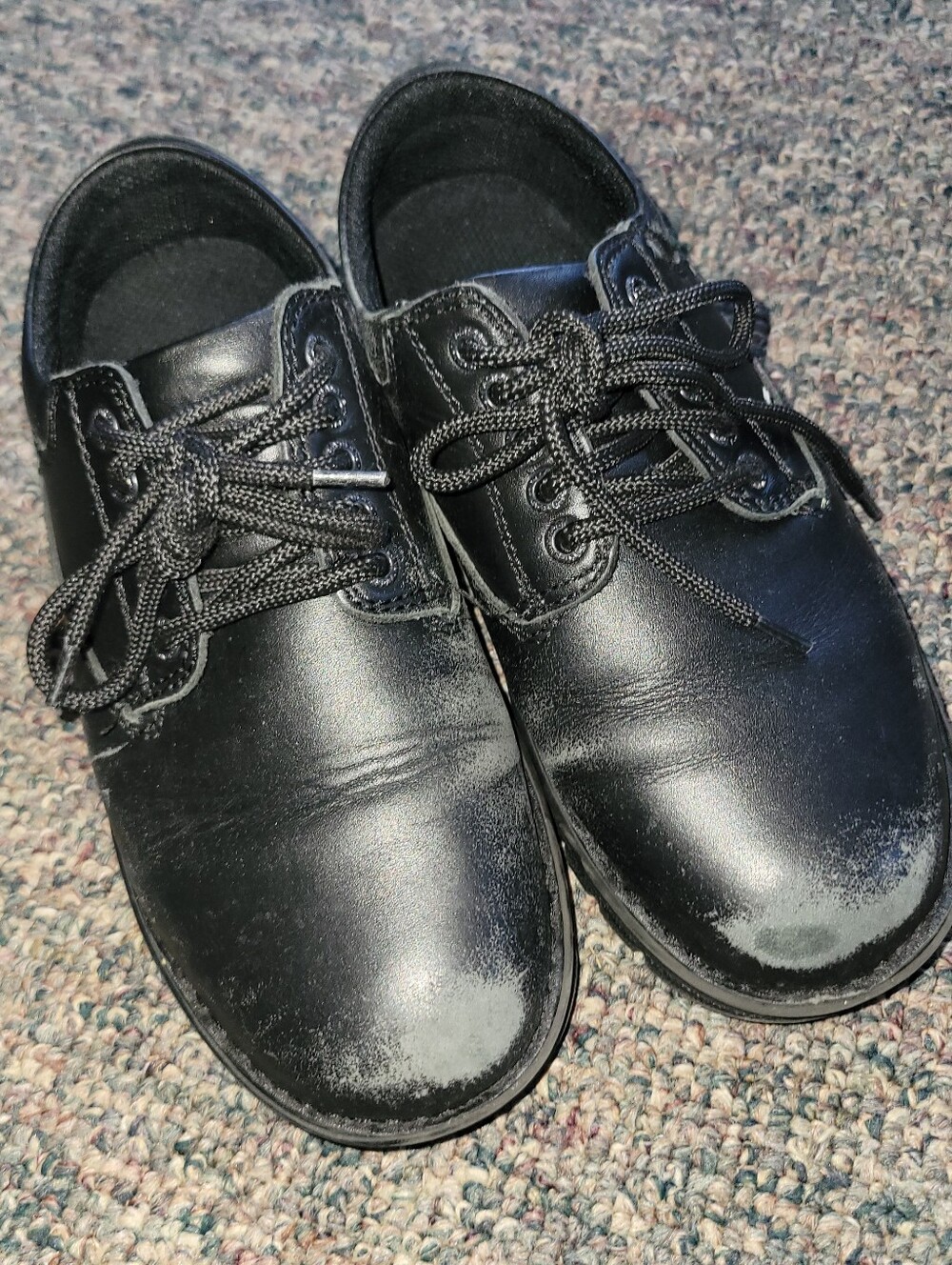 🛑🔥5/$20 Eastland Black Kids Lace-Up Dress Shoes
